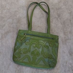 Vintage Gabriel S. Leather Paraguay Shoulder Bag